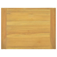 Mobile da Bagno a Parete 60x45x35 cm in Legno Massello di Teak 338234