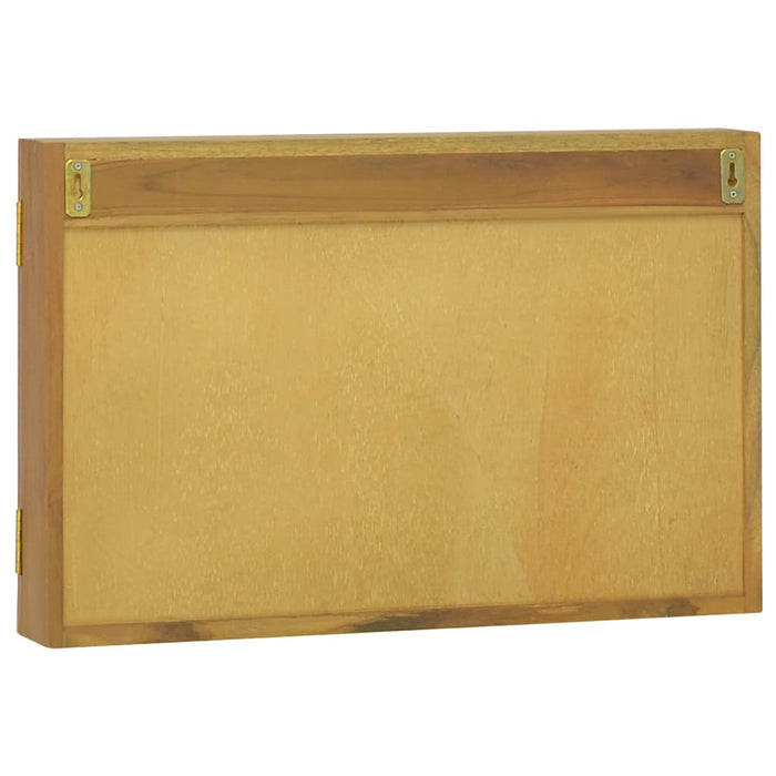 Mobile a Specchio 60x10x40 cm in Legno Massello di Teak 338242