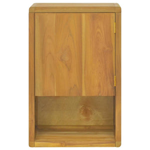 Mobile da Bagno a Parete 45x30x70 cm in Legno Massello di Teak 338245