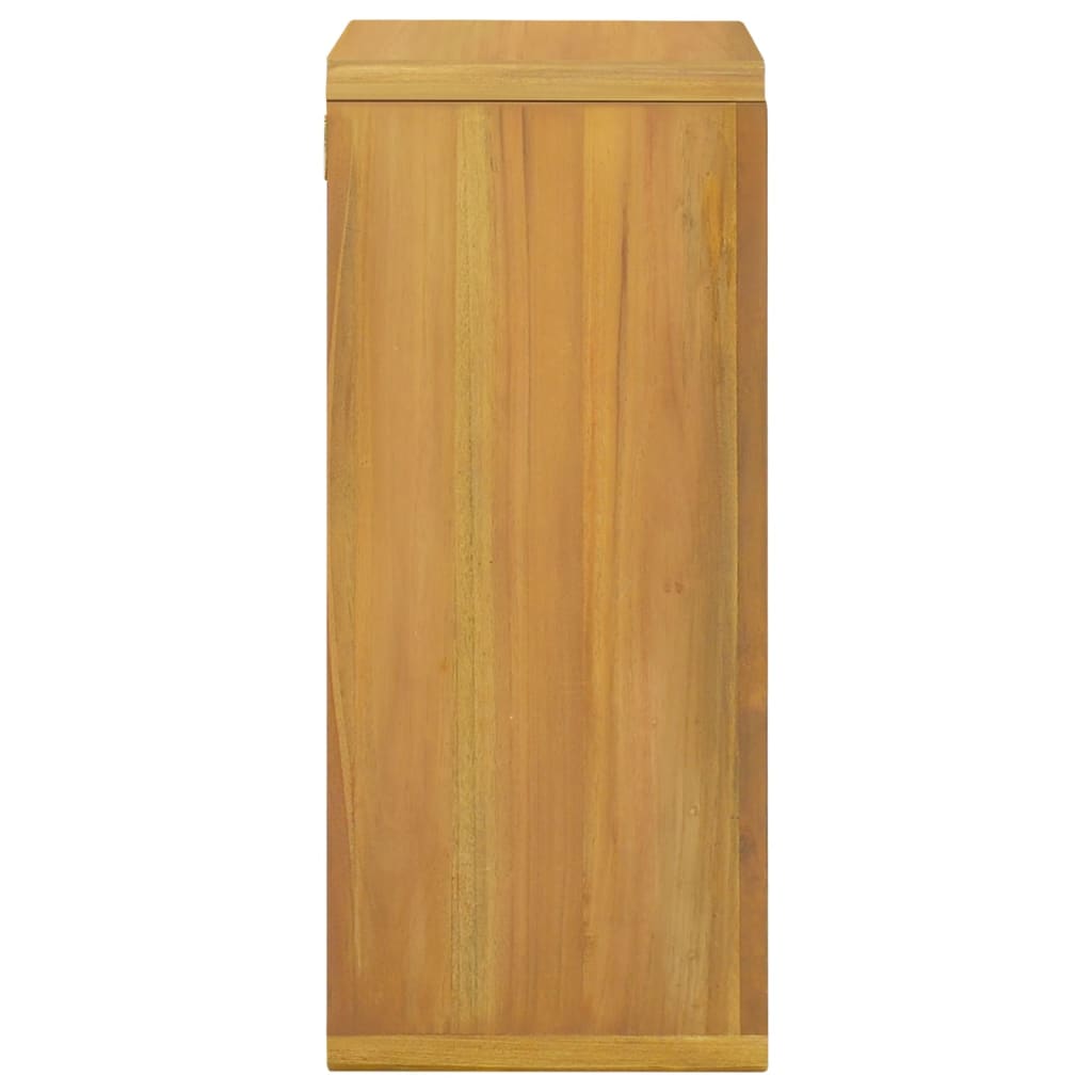 Mobile da Bagno a Parete 45x30x70 cm in Legno Massello di Teak 338245
