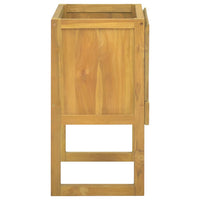 Mobile da Bagno 60x40x75 cm in Legno Massello di Teak 338247