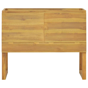 Mobile da Bagno 90x40x75,5 cm in Legno Massello di Teak 338248