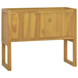 Mobile da Bagno 90x40x75,5 cm in Legno Massello di Teak 338248