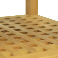 Tavolino da Salotto 60x60x40 cm in Legno Massello di Teak