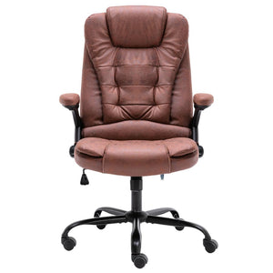 vidaXL Sedia da Ufficio Marrone Chiaro in Scamosciato