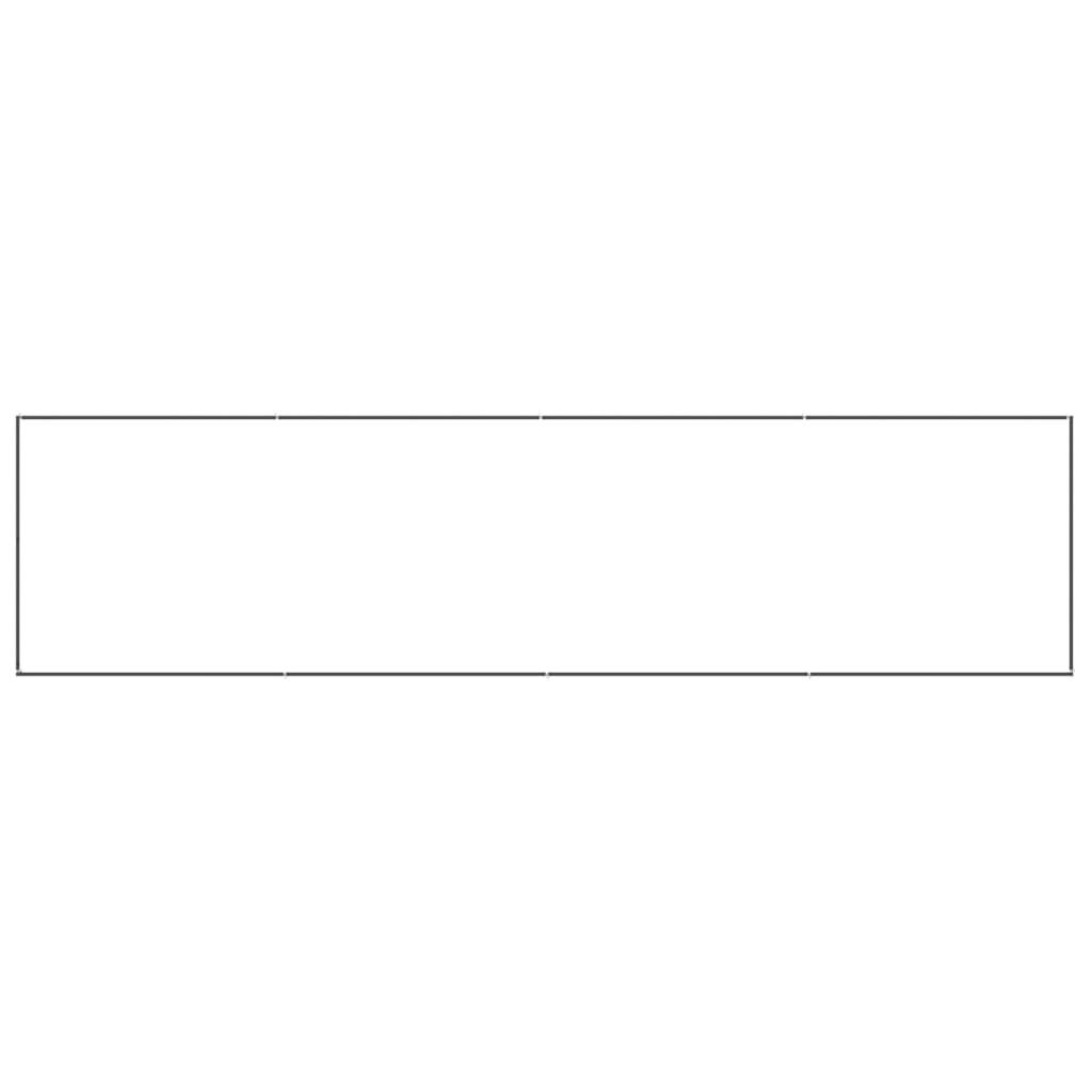 Cuccia da esterno gabbia per cani parco animali nero 4 m² acciaio 02_0000530