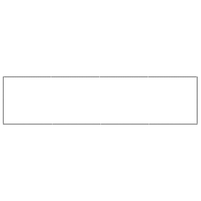 Gabbia per Cani Nera 4 m² in Acciaio 3082094