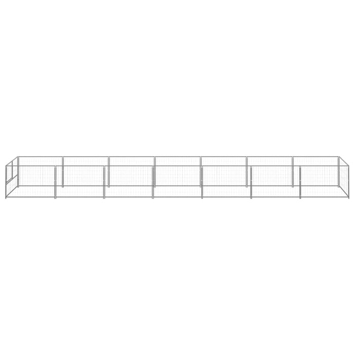 Gabbia per Cani Argento 7 mÂ² in Acciaio cod mxl 46602