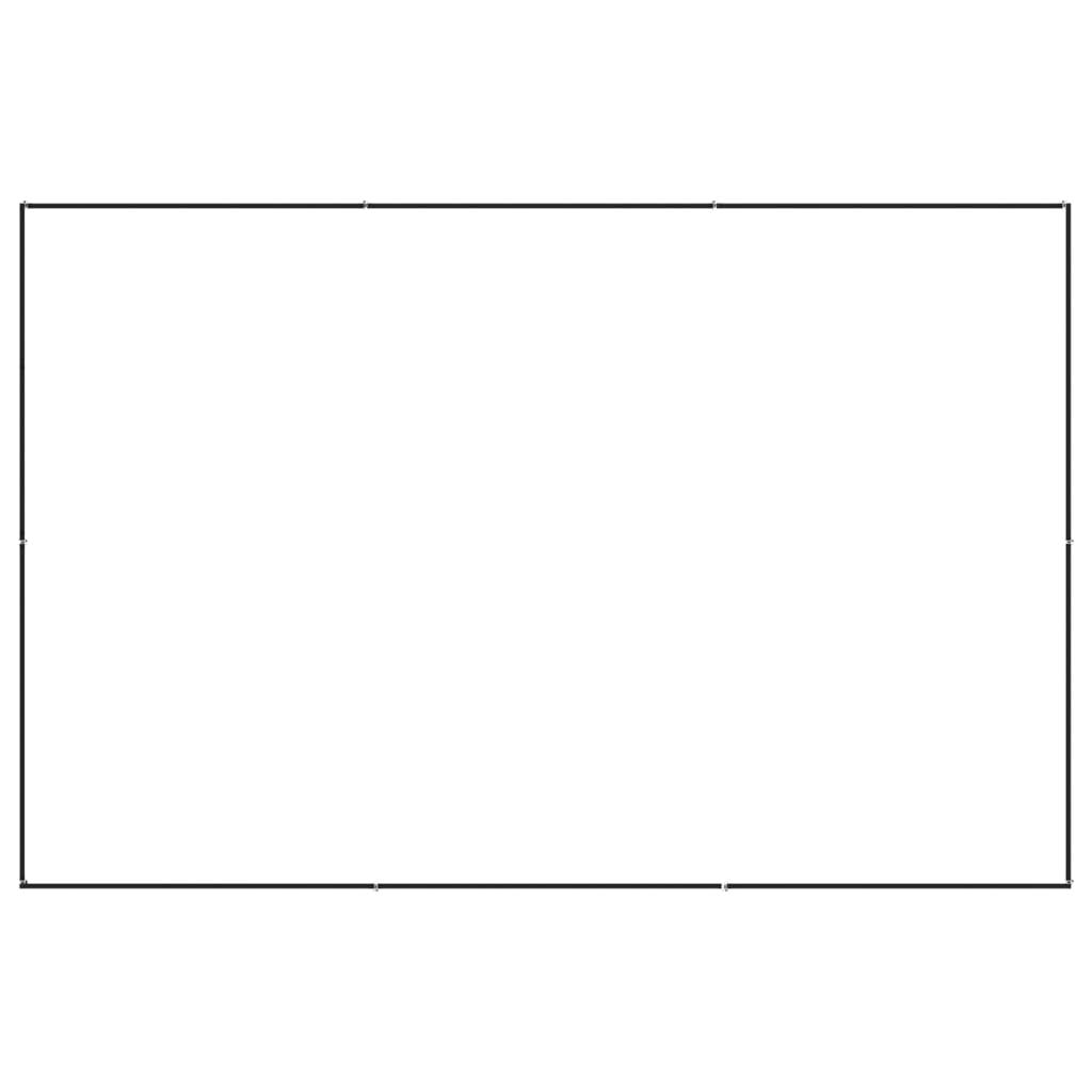 Cuccia da esterno gabbia per cani parco animali nero 6 m² acciaio 02_0000545