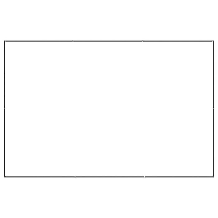 Cuccia da esterno gabbia per cani parco animali nero 6 m² acciaio 02_0000545