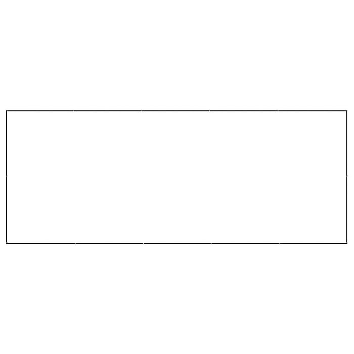 Cuccia da esterno gabbia recinto parco animali cane nero 10 m² acciaio 02_0000485