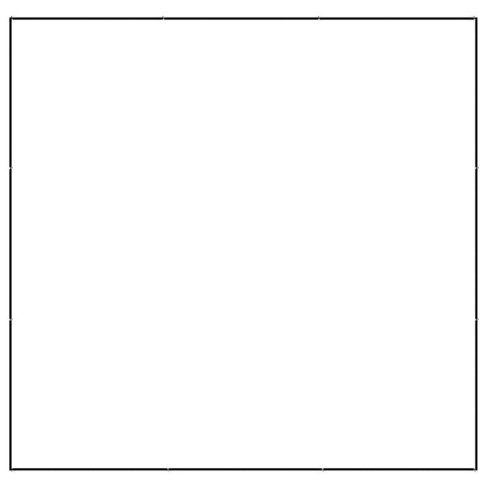 Gabbia per Cani Nera 9 m² in Acciaio 3082127