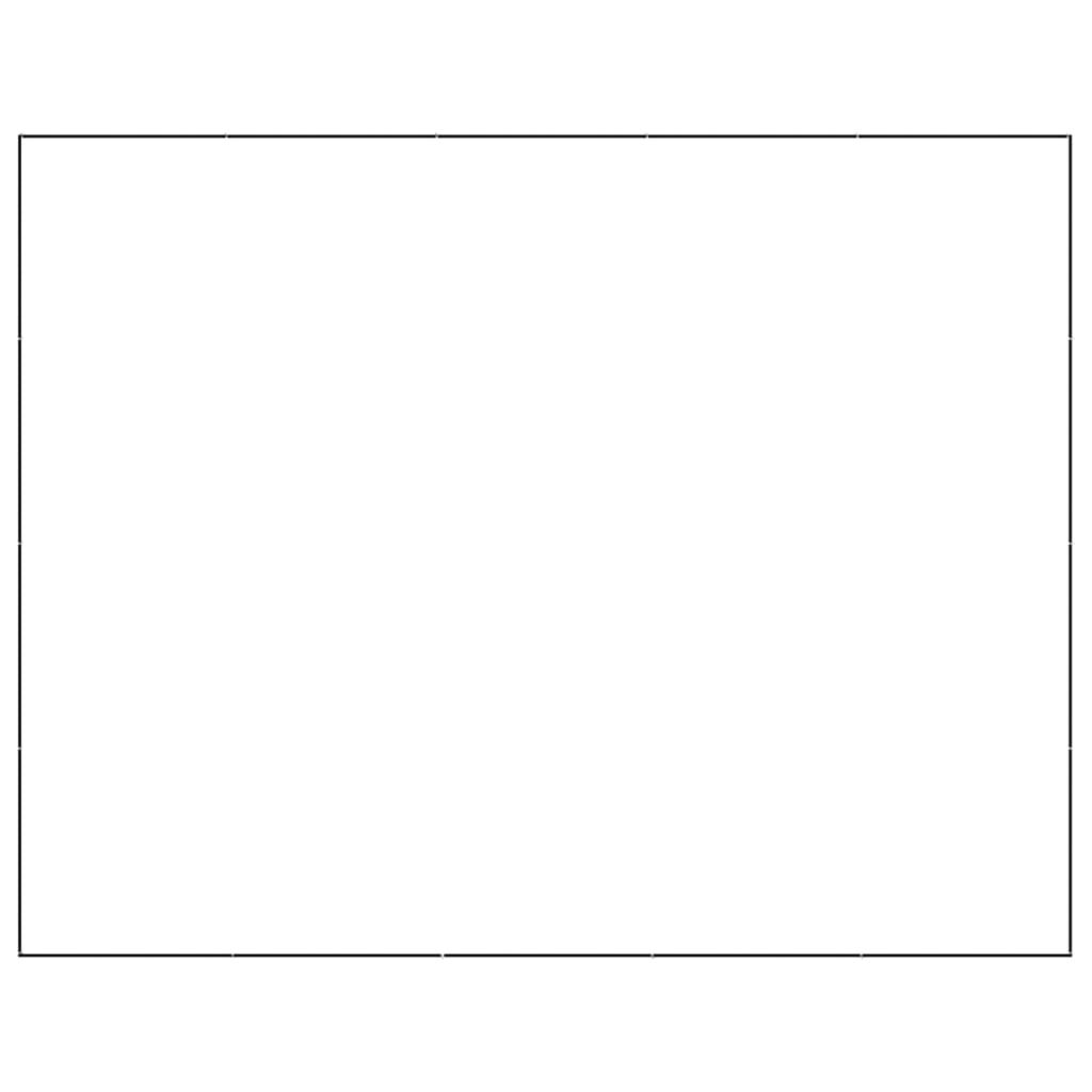 Gabbia per Cani Nera 20 m² in Acciaio 3082144