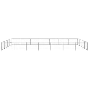 Gabbia per Cani Argento 28 mÂ² in Acciaio cod mxl 52421