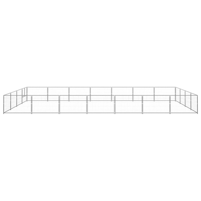 Gabbia per Cani Argento 28 mÂ² in Acciaio cod mxl 52421