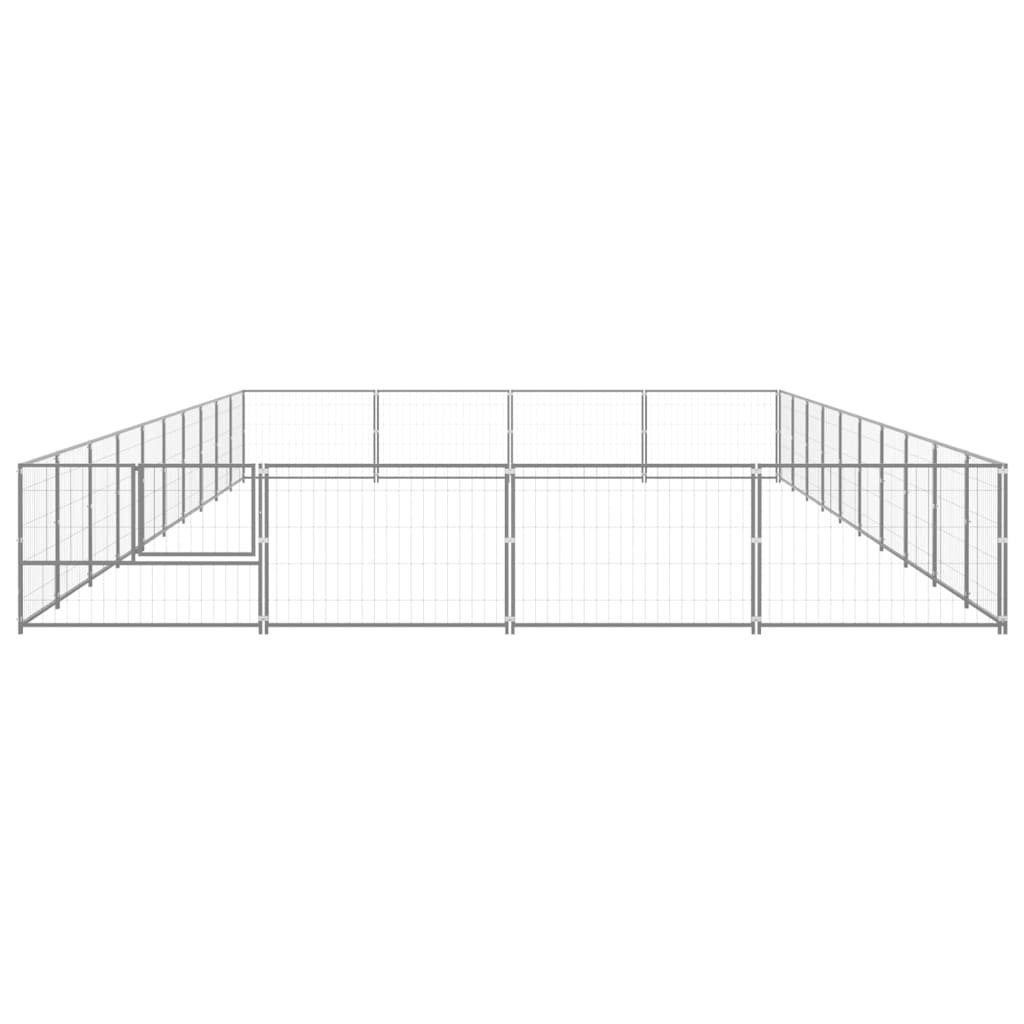 Gabbia per Cani Argento 40 mÂ² in Acciaio cod mxl 46643