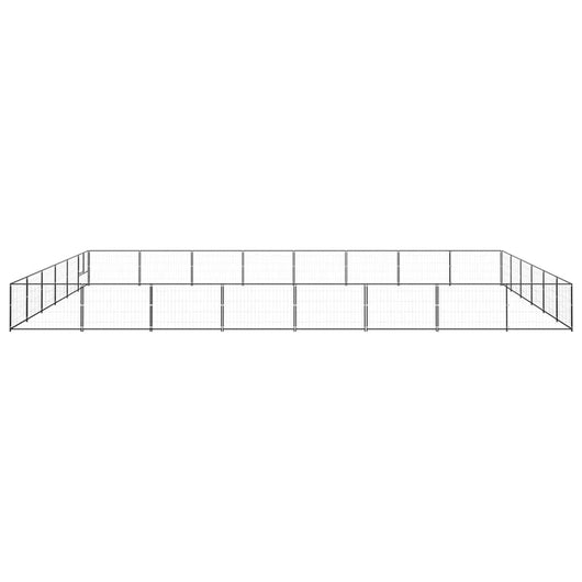 Gabbia per Cani Nera 48 mÂ² in Acciaio cod mxl 44577