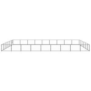 Gabbia per Cani Nera 54 mÂ² in Acciaiocod mxl 96894