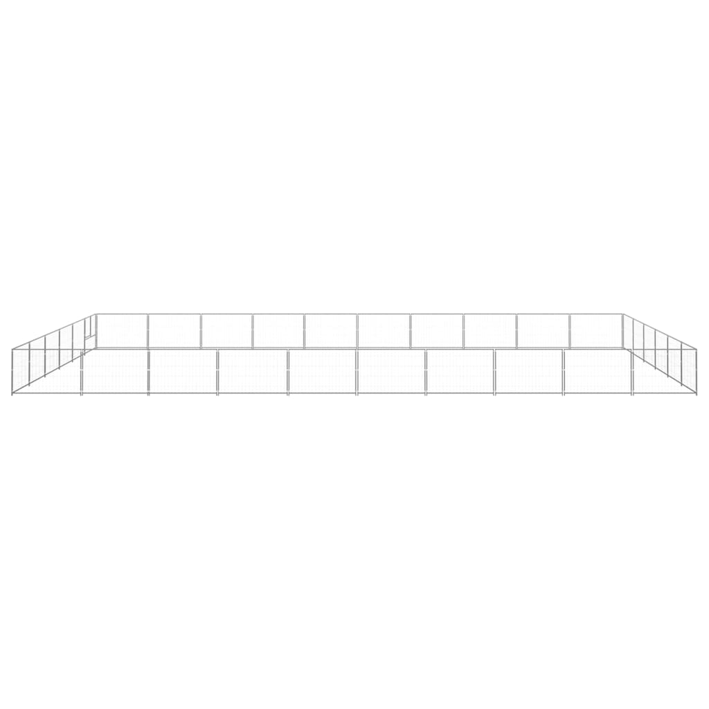 Gabbia per Cani Argento 60 mÂ² in Acciaio cod mxl 45823