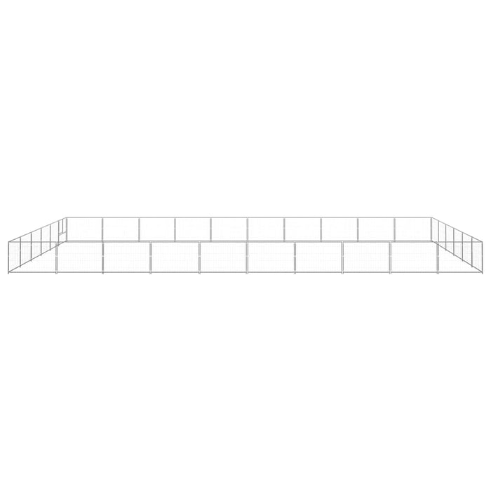 Gabbia per Cani Argento 60 mÂ² in Acciaio cod mxl 45823