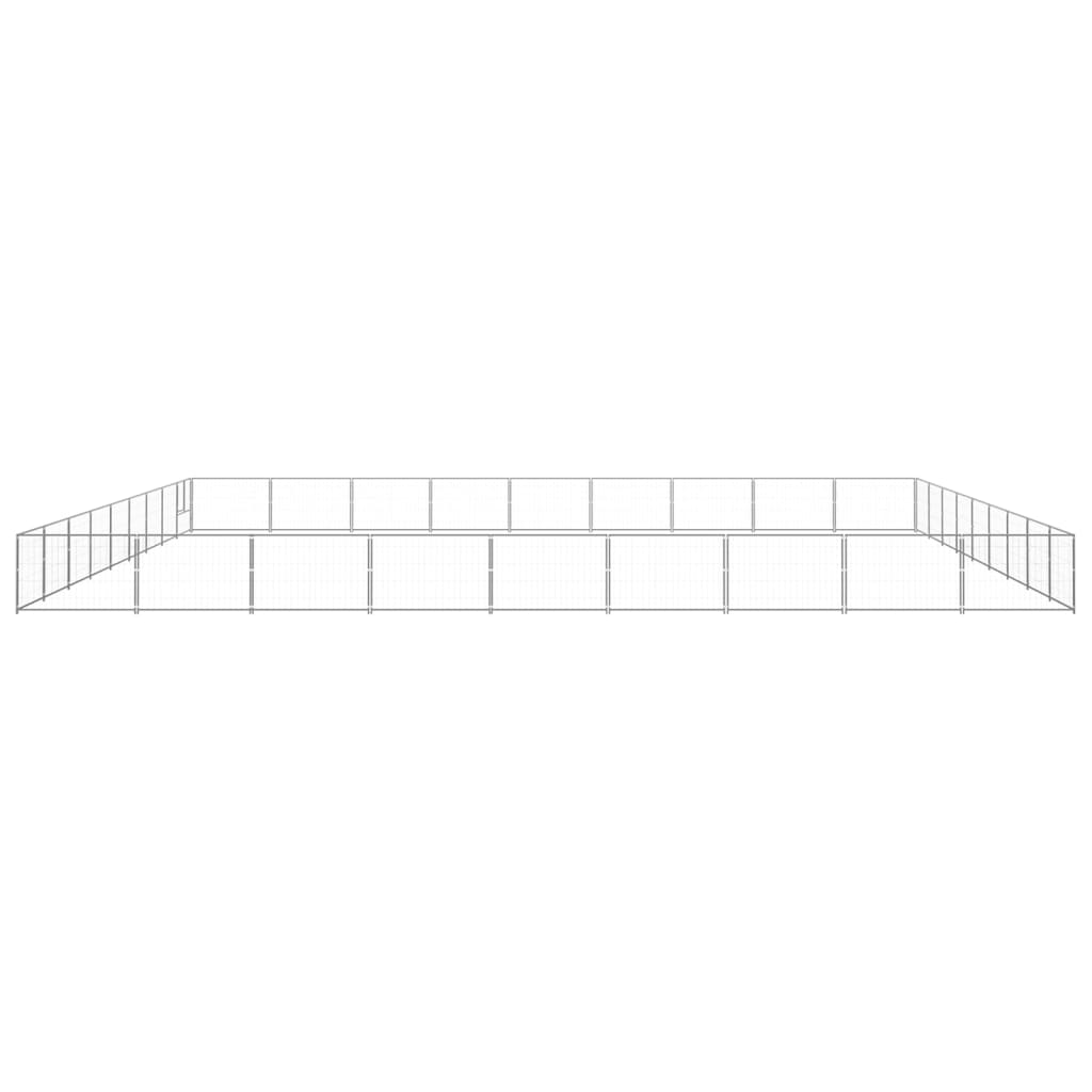 Gabbia per Cani Argento 81 mÂ² in Acciaio cod mxl 45833