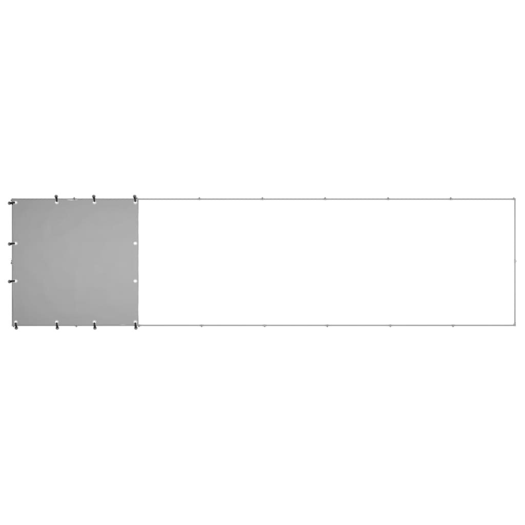 Gabbia per Cani Argento 4,84 m² in Acciaio 3082203