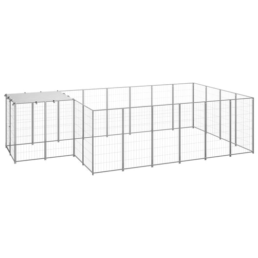 Gabbia per Cani Argento 8,47 mÂ² in Acciaio   cod mxl 44106
