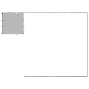 Gabbia per Cani Nera 12,1 mÂ² in Acciaio   cod mxl 52715