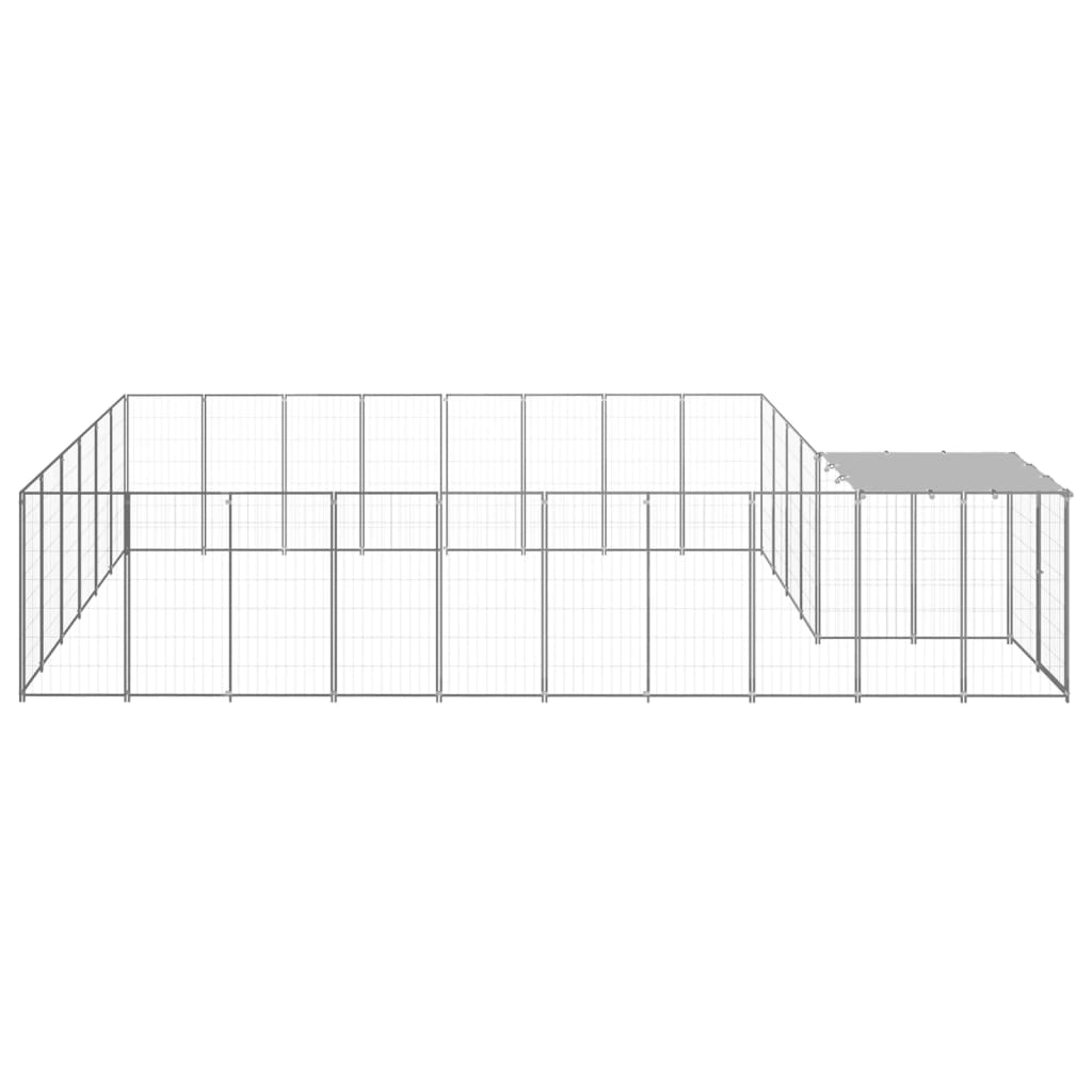 Gabbia per Cani Argento 15,73 mÂ² in Acciaio   cod mxl 44098