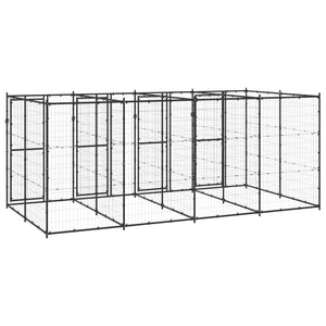 Gabbia per Cani da Esterno in Acciaio 9,68 mÂ² cod mxl 62188
