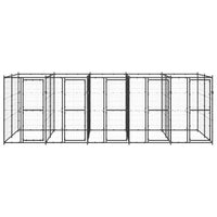 Gabbia per Cani da Esterno in Acciaio 12,1 mÂ² cod mxl 62195