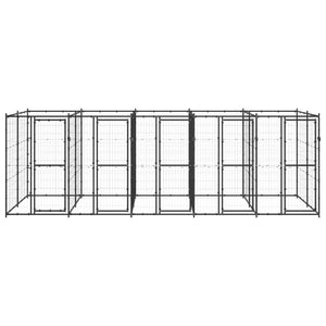 Gabbia per Cani da Esterno in Acciaio 12,1 mÂ² cod mxl 62195