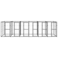 Gabbia per Cani da Esterno in Acciaio 14,52 m² 3082264