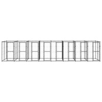 Gabbia per Cani da Esterno in Acciaio 19,36 m² 3082266