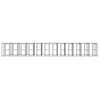 Gabbia per Cani da Esterno in Acciaio 29,04 m² 3082270