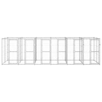 Gabbia per Cani da Esterno in Acciaio Zincato 14,52 mÂ² cod mxl 59966