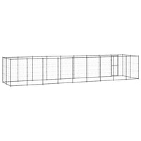 Gabbia per Cani da Esterno in Acciaio 21,78 mÂ² cod mxl 60515