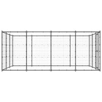 Gabbia per Cani da Esterno in Acciaio 14,52 mÂ² cod mxl 62175