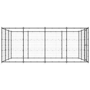 Gabbia per Cani da Esterno in Acciaio 14,52 mÂ² cod mxl 62175