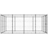 Gabbia per Cani da Esterno in Acciaio 14,52 m² 3082313