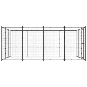 Gabbia per Cani da Esterno in Acciaio 14,52 m² 3082313