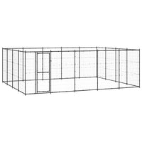 Gabbia per Cani da Esterno in Acciaio 24,2 m² 3082314
