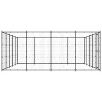 Gabbia per Cani da Esterno in Acciaio 24,2 mÂ² cod mxl 62184
