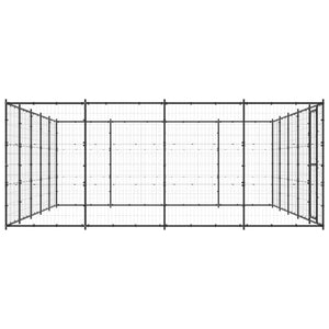 Gabbia per Cani da Esterno in Acciaio 24,2 mÂ² cod mxl 62184