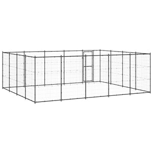 Gabbia per Cani da Esterno in Acciaio 24,2 m² 3082314