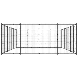 Gabbia per Cani da Esterno in Acciaio 33,88 mÂ² cod mxl 62186