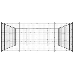 Gabbia per Cani da Esterno in Acciaio 33,88 m² 3082315