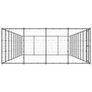 Gabbia per Cani da Esterno in Acciaio 43,56 m² 3082316