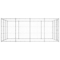 Gabbia per Cani da Esterno in Acciaio Zincato 14,52 mÂ² cod mxl 59971