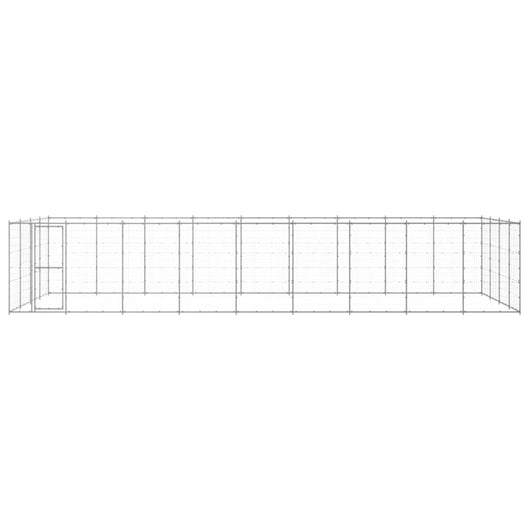 Gabbia per Cani da Esterno in Acciaio Zincato 43,56mÂ² cod mxl 59999